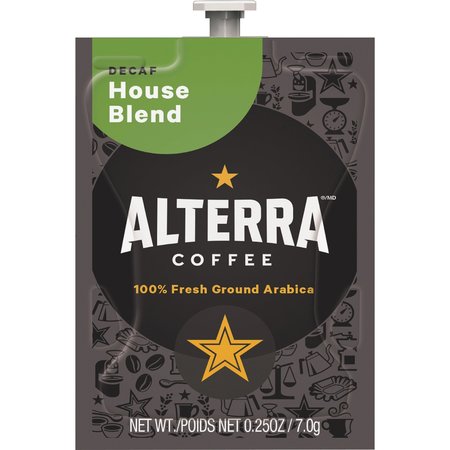 LAVAZZA Portion Pack Alterra Decaf House Blend Coffee, 100PK LAV48013